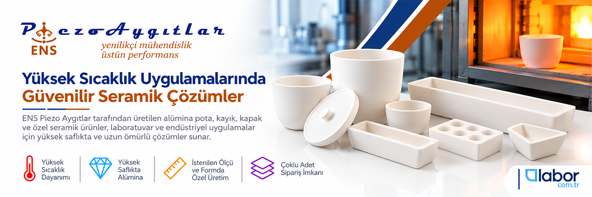 ENS Piezo Aygıtlar Alümina pota ve kroze çeşitleri labor.com.tr'de