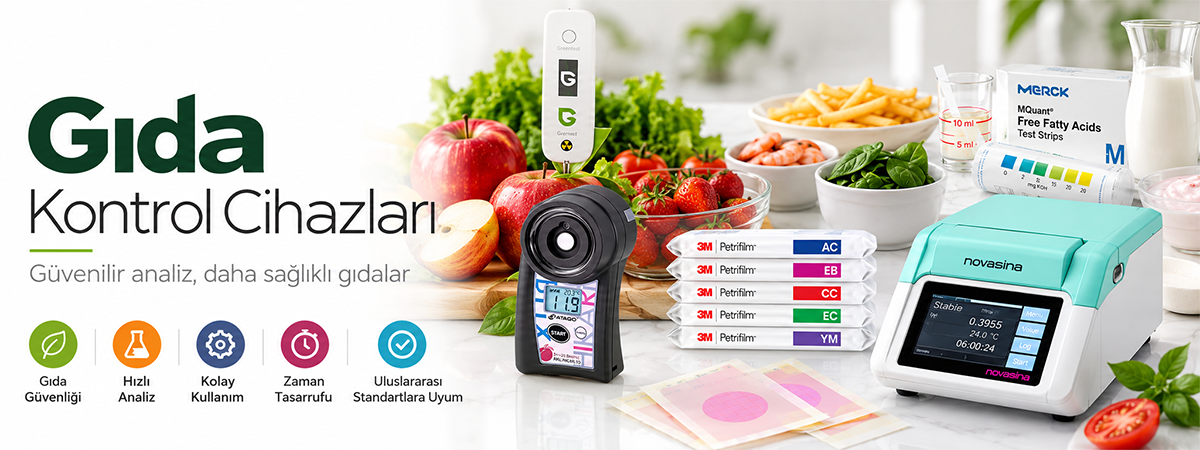 Gıda Kontrol Cihazları ve Gıda Analiz Cihazları