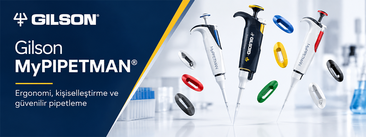 Gilson Pipetler ve PIPETMAN Laboratuvar Pipetleri