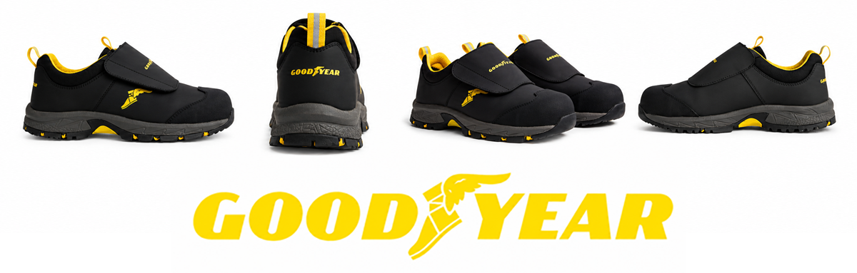 Goodyear Enduro S3L HRO Kapaklı Fiberglas Burun İş Güvenliği Ayakkabısı