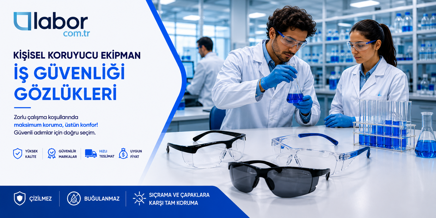 İş Güvenliği Gözlüğü ve Fiyatları - KKD İş Gözlükleri