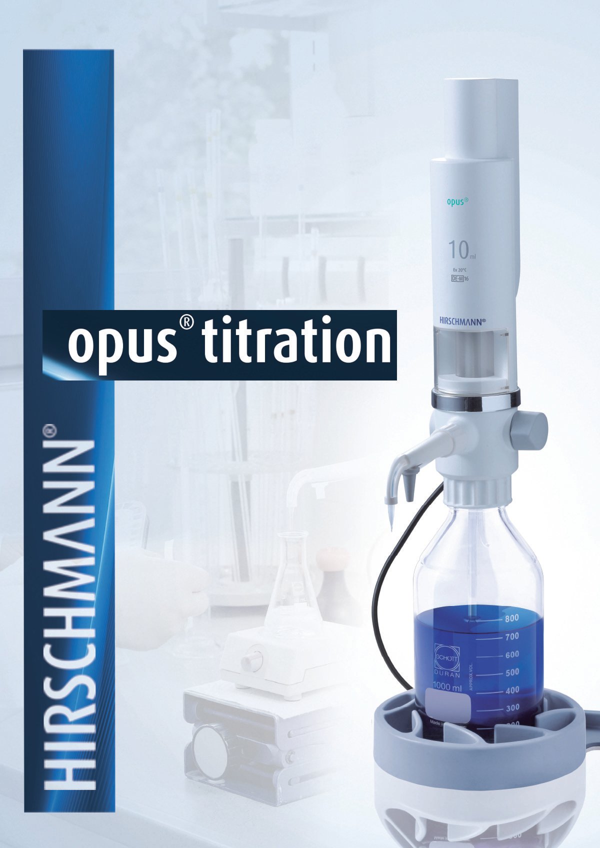 HIRSCHMANN opus® Dijital Büret