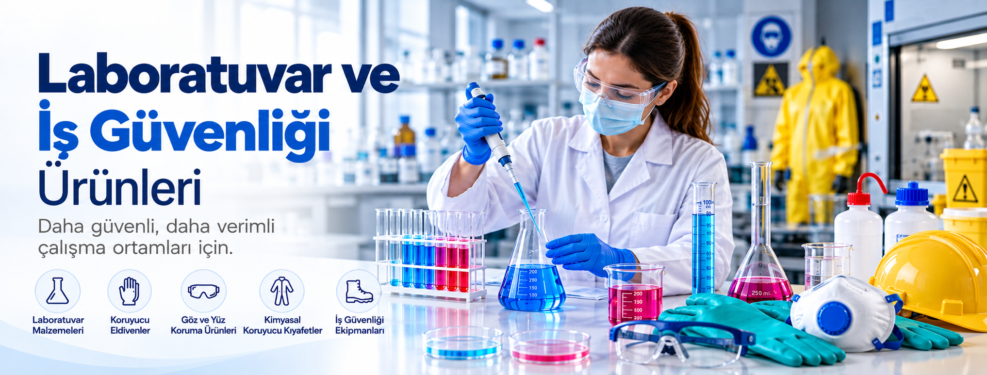 Laboratuvar ve İş Güvenliği KKD Malzemeleri ve Fiyatları