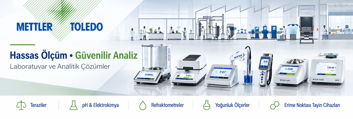 METTLERTOLEDO laboratuvar cihazlari ve teraziler