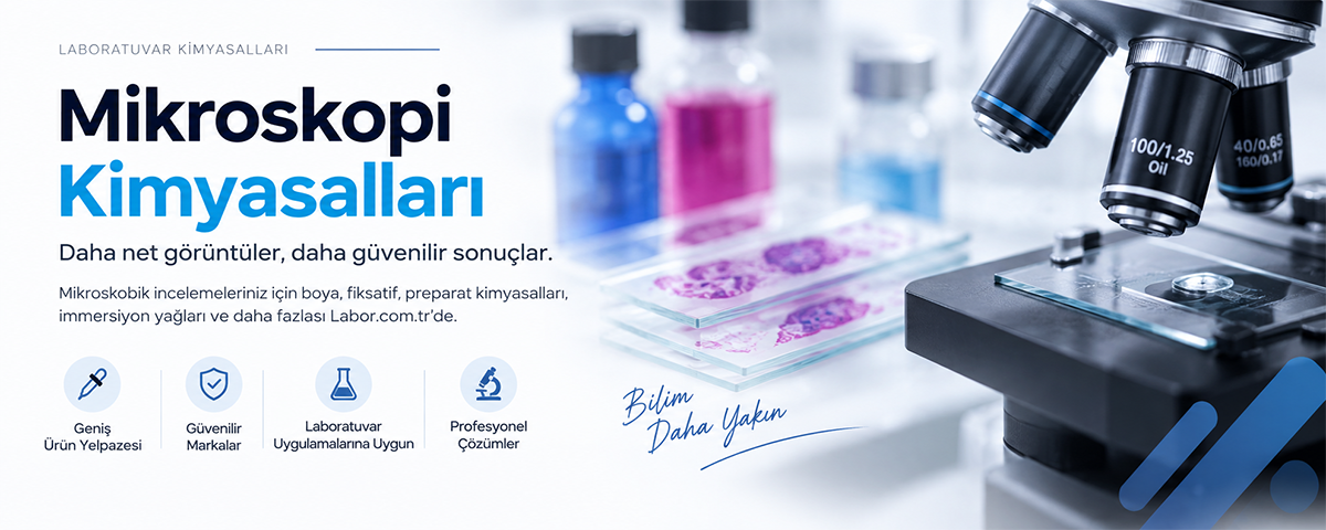 Mikroskopi Kimyasalları ve Mikroskop Boyaları