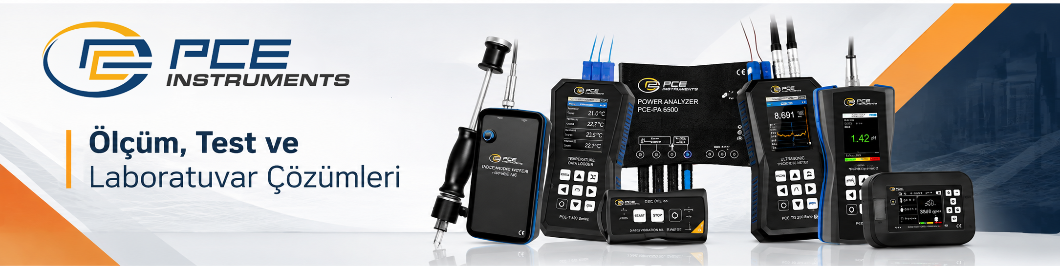 PCE Instruments ve Ölçüm, Test ve Laboratuvar Çözümleri.