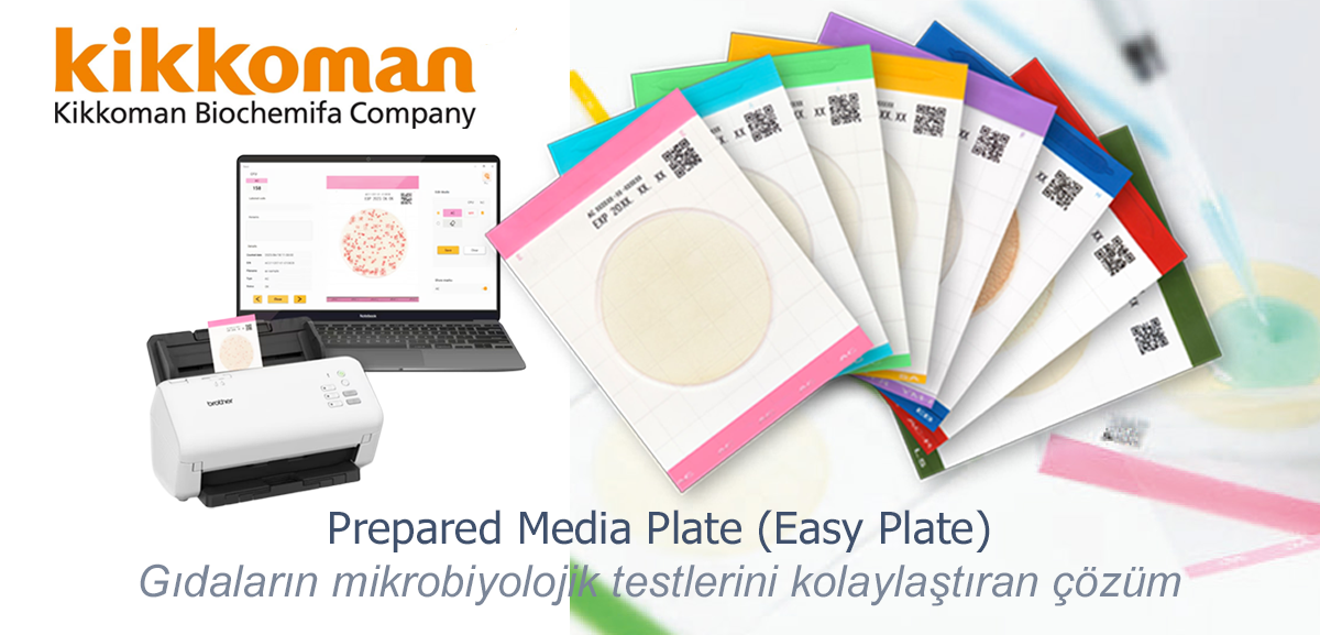 kikkoman Prepared Media Plate (Easy Plate) hazır besiyeri