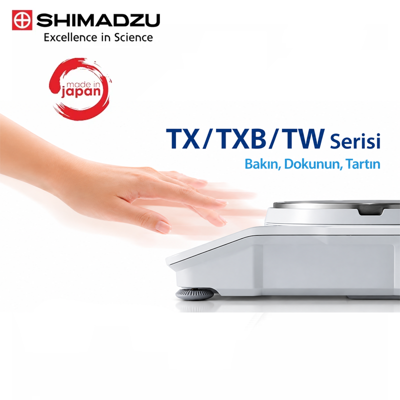 SHIMADZU laboratuvar terazileri satış.