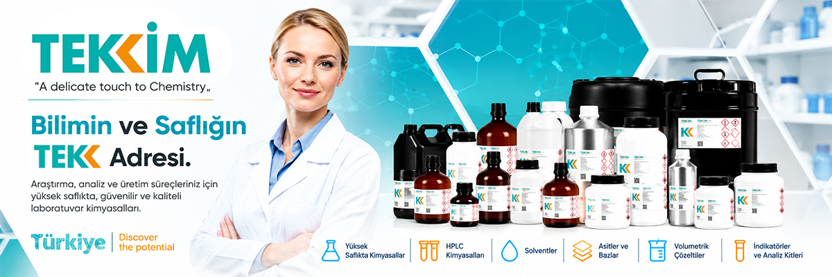 TEKKİM laboratuvar kimyasalları ve analitik reaktifler