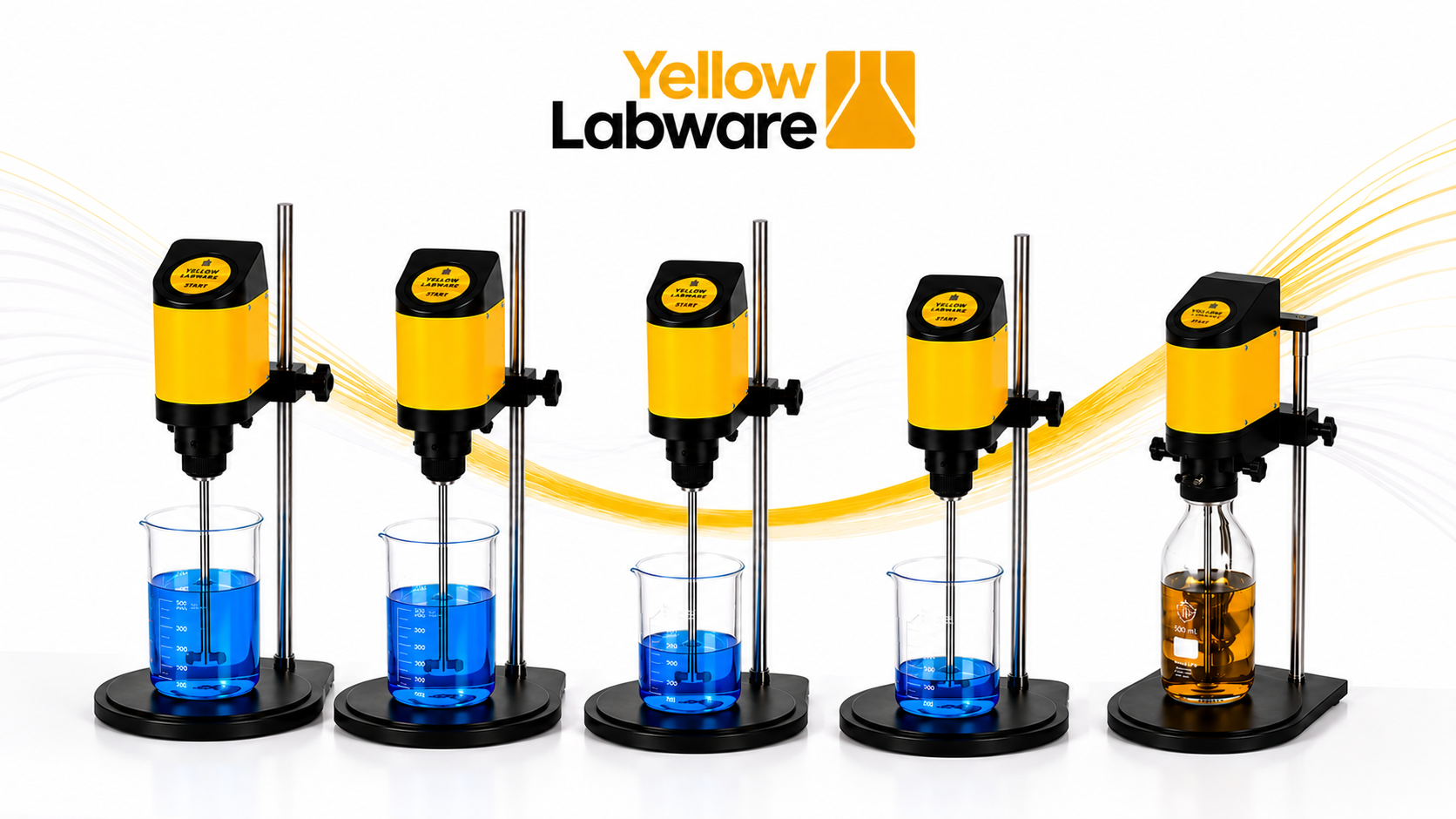 Yellow Labware mekanik karıştırıcılar satışı labor.com.tr de 02