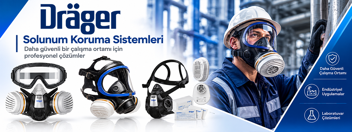 drager solumun koruyucu maske ve sistemler