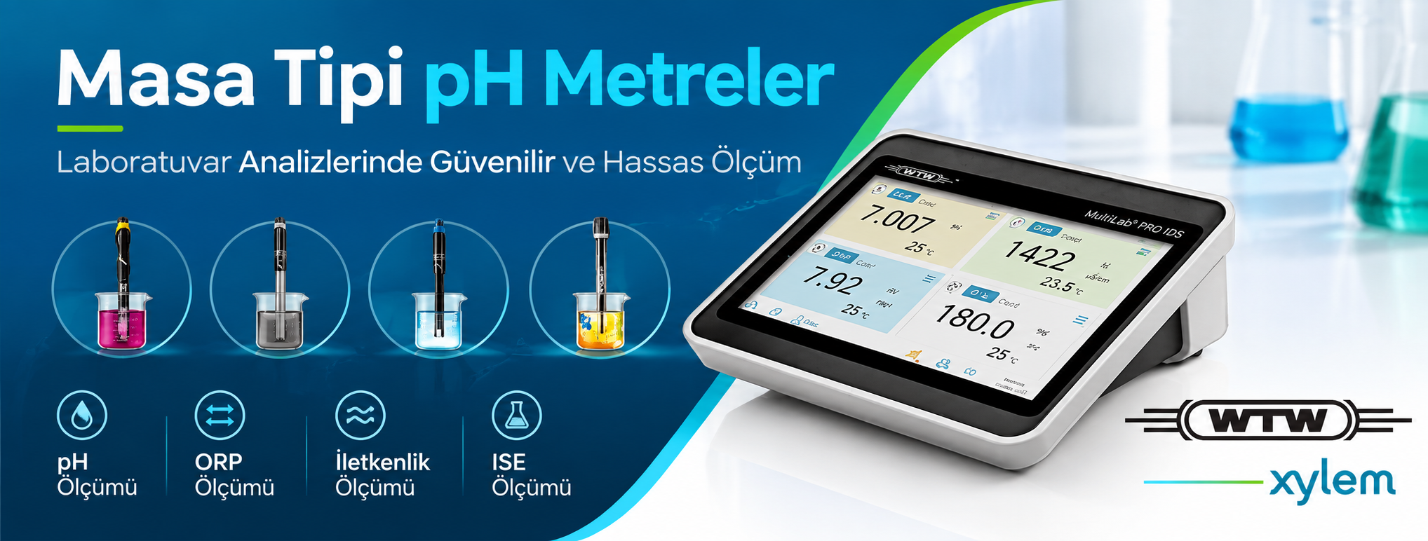 masa tipi pH metreler labor.com.tr'de