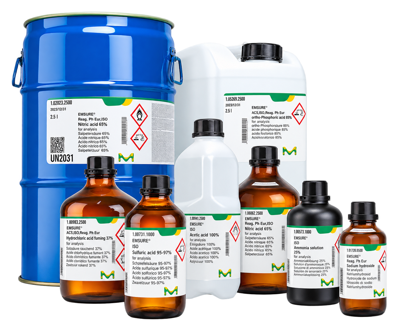 Merck ve ISOLAB solventler