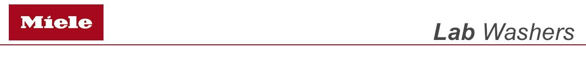 Miele Professional laboratuvar yıkama ve dezenfeksiyon makineleri
