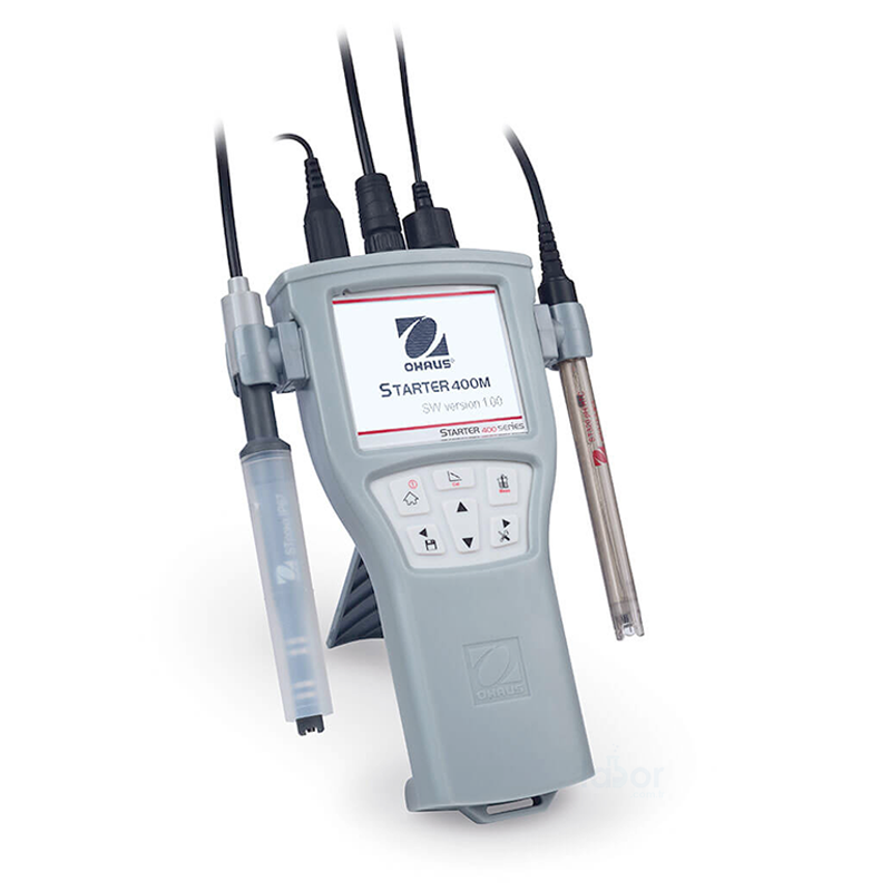 OHAUS ST400pH-G Portatif pH Metre -2.00... 16.00 pH / –1999... 1999 mV / 5... 110 °C