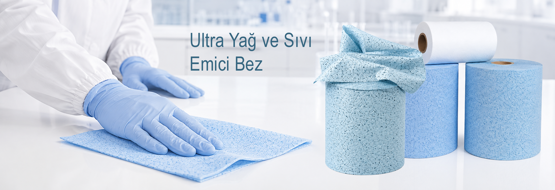 ultra emici laboratuvar temizlik bezleri
