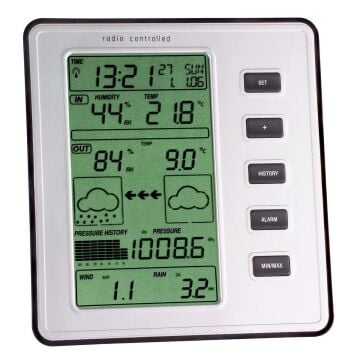 TFA STRATOS 35.1077 Rüzgar ve Yağmur Ölçerli Kablosuz Hava Durumu İstasyonu