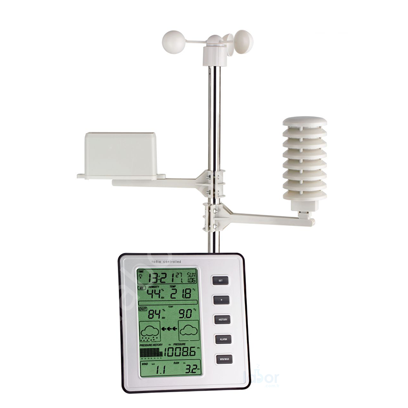 TFA STRATOS 35.1077 Rüzgar ve Yağmur Ölçerli Kablosuz Hava Durumu İstasyonu