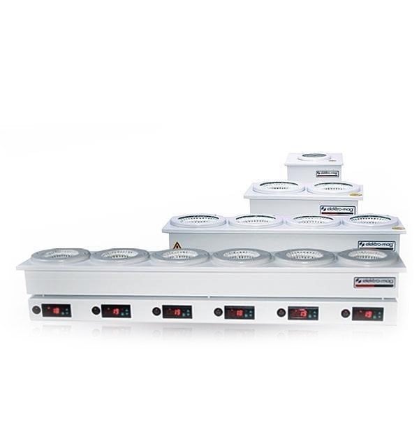 Elektromag MX 650 6 Gözlü Balon Isıtıcı 6 x 500 ml / 50... 400 °C