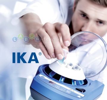 IKA mini G Santrifüj 6000 rpm / 8 x 2 mL