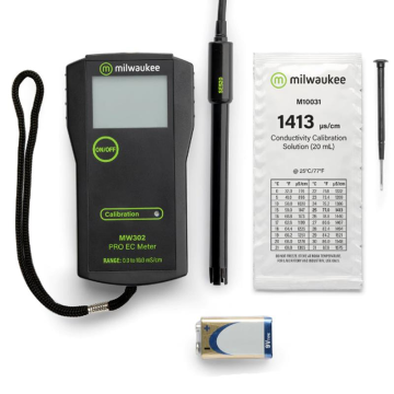 Milwaukee MW302 PRO High Range İletkenlik Ölçer  00... 10.0 mS/cm