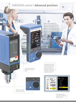 IKA MINISTAR 20 Control Mekanik Karıştırıcı 15 L / 30... 2000 rpm / 20 Ncm