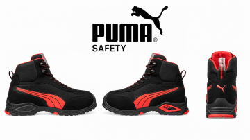 Puma Safety Madrid Mid S1PL Alüminyum Burun İş Ayakkabısı