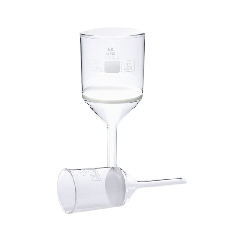 ISOLAB Huni - Gooch - Sinter Cam Filtreli - 3D - Por 4 - 50 ml - Çap 35 mm