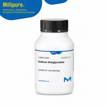 Merck 106691 Sodium thioglycolate suitable for microbiology CAS No.:  367-51-1 500 gr