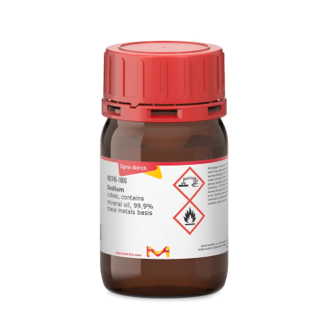Sigma-Aldrich 483745 Sodium cubes, contains mineral oil, 99.9% trace metals basis 100 gr