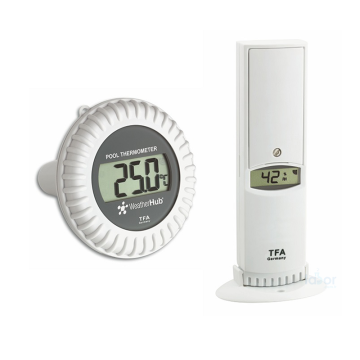 TFA 30.3310.02 'Weatherhub' Sıcaklık Ve Nem Vericisi (Havuz SENSörlü) - Havuz Termometresi -40... +60ºc