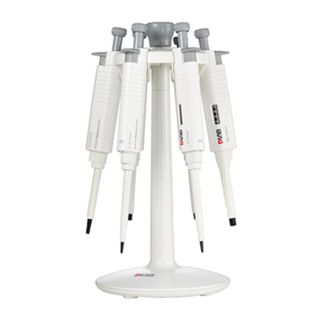 DLAB MicroPette Plus SET4 6 Adet Otomatik Pipet ve 6'lı Stand Komple  0.5-10, 10-100, 100-1000 μl, 2-20, 20-200, 100-1000 μl,  Pipet Uçları Dahildir