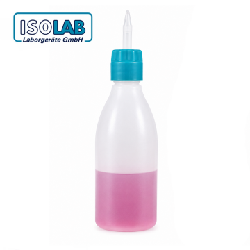ISOLAB Şişe - Damlatma - P.E - Şeffaf - 100 mL