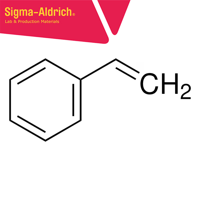 Sigma-Aldrich S4972 Styrene ReagentPlus®, contains 4-tert-butylcatechol as stabilizer, ≥99% 100 mL