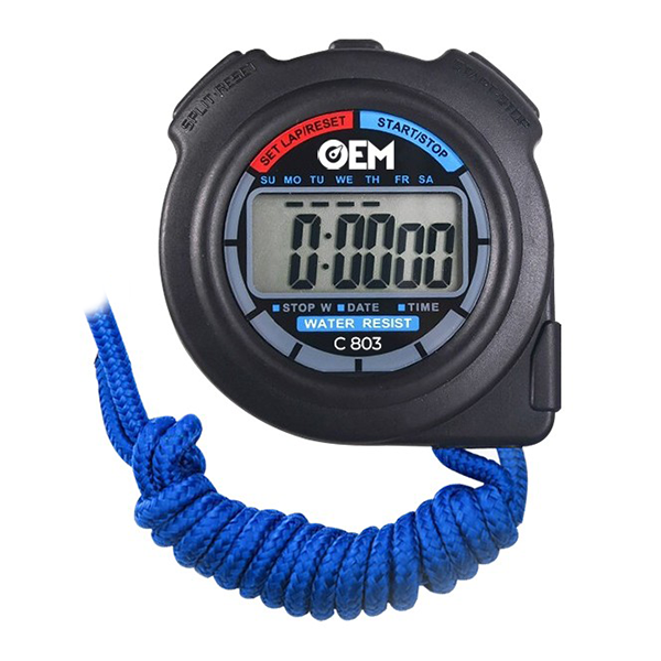 OEM C803 Dijital Elektronik Kronometre 23 saat 59 dakika... 59 saniye / 0.01 saniye