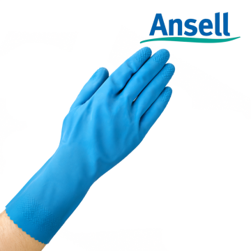 Ansell AlphaTec® 87-315 Gıdaya Uyumlu Lateks İş Eldiveni FDA ve AB Onaylı 6,5-7 (S) / 1 Çift