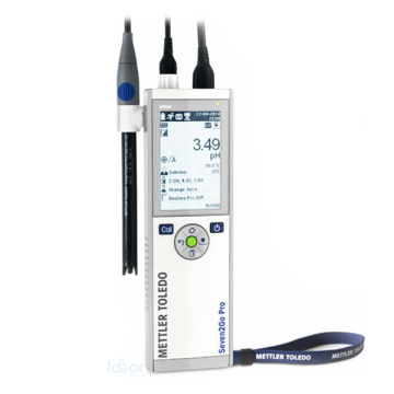 METTLER TOLEDO Seven2Go™ pH/İyon Metre S8 Biyo Kiti, Inlab Routine Pro-ISM  pH Elektrodu ile