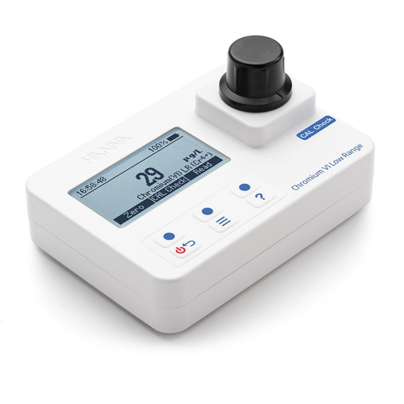 HANNA HI97749 Low-Range Sudaki Krom (VI) Ölçüm Fotometresi CAL Kontrollü Taşınabilir
