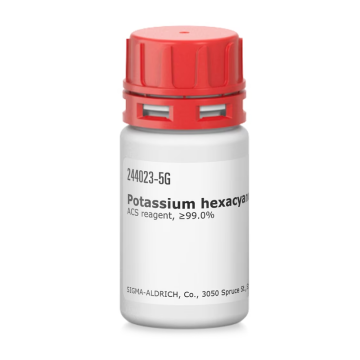Sigma-Aldrich 244023 Potassium hexacyanoferrate(III) ACS reagent, ≥99.0% 500 gr