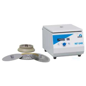 Nf 048 Mikrolitre Ve Hematokrit Santrifüj  (Rotor Seçimine Göre)   24 X 1,5/2 ml / 14.000 Rpm |  24 X Kapiler Tüp  / 12.000 Rpm