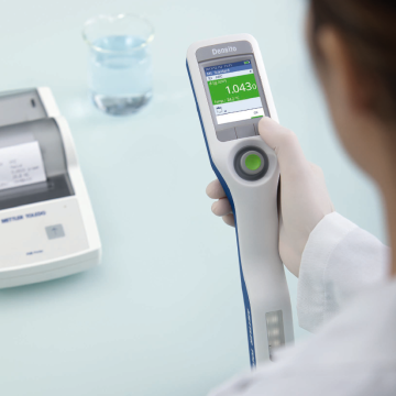 METTLER TOLEDO DensitoPro Portatif Yoğunluk Ölçer  0... 3 g/cm3 | 0.001 g/cm3 | 10... 50 °C