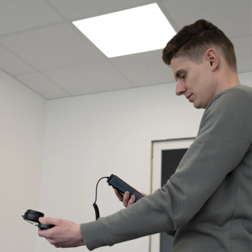 PCE LED 30 LED Işık Ölçer/Lüksmetre 40 / 400 / 4000 / 40000 / 400000 lx ya da fc