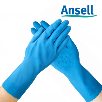 Ansell AlphaTec® 87-315 Gıdaya Uyumlu Lateks İş Eldiveni FDA ve AB Onaylı 7,5-8 (M) / 1 Çift