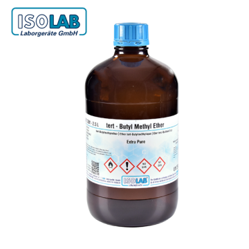 ISOLAB 908.022.2501 Tert-Butyl Methyl Ether Extra Pure CAS No.: 1634-04-4 2,5 L