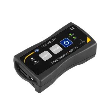 PCE VDL 24I  3 Eksenli İvme Ölçüm ve Veri Kayıt Cihazı Titreşim Ölçüm Hızı 1600 Hz' kadar