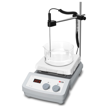 DLAB MS7-H550-S SET2 Isıtıcılı Manyetik Karıştırıcı  00... 1.500 rpm / RT... 550 °C / 10 L