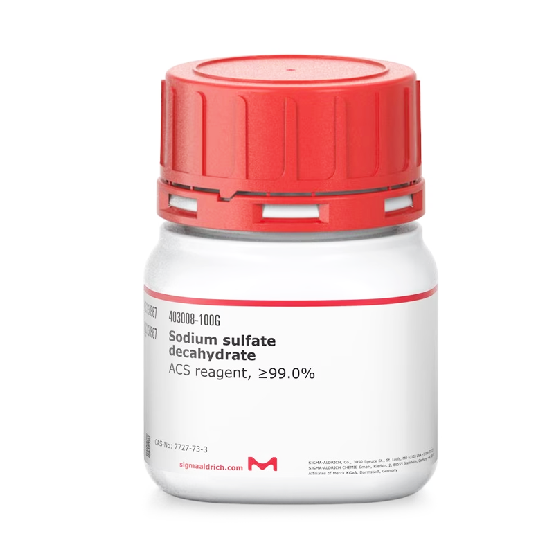 Sigma-Aldrich 403008 Sodium sulfate decahydrate ACS reagent, ≥99.0% 100 gr
