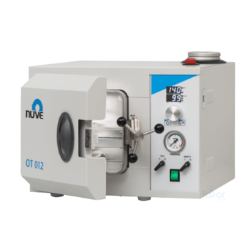 Nüve OT 012 Masaüstü Buharlı Sterilizatör (Otoklav)  110... 140 ºC / 12 Litre