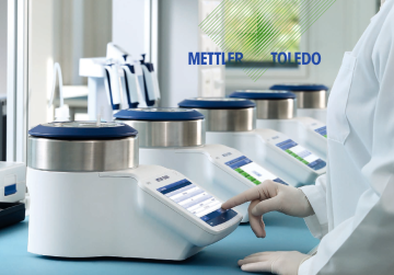 METTLER TOLEDO MP90 Erime Noktası Tayin Cihazı RT... 400 °C Numune Sayısı: 6 Avr. Farm., USP. ChP ve JIS Uyumlu