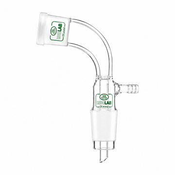 ISOLAB Adaptör - Alım - Vakum İçin - Eğimli - Dişi Şilif : NS29/32 - Erkek Şilif : NS29/32